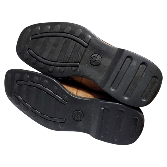 Timberland Smart Comfort Brown Leather Slip On Square Toe Loafers Mens Size 9 - Picture 7 of 9